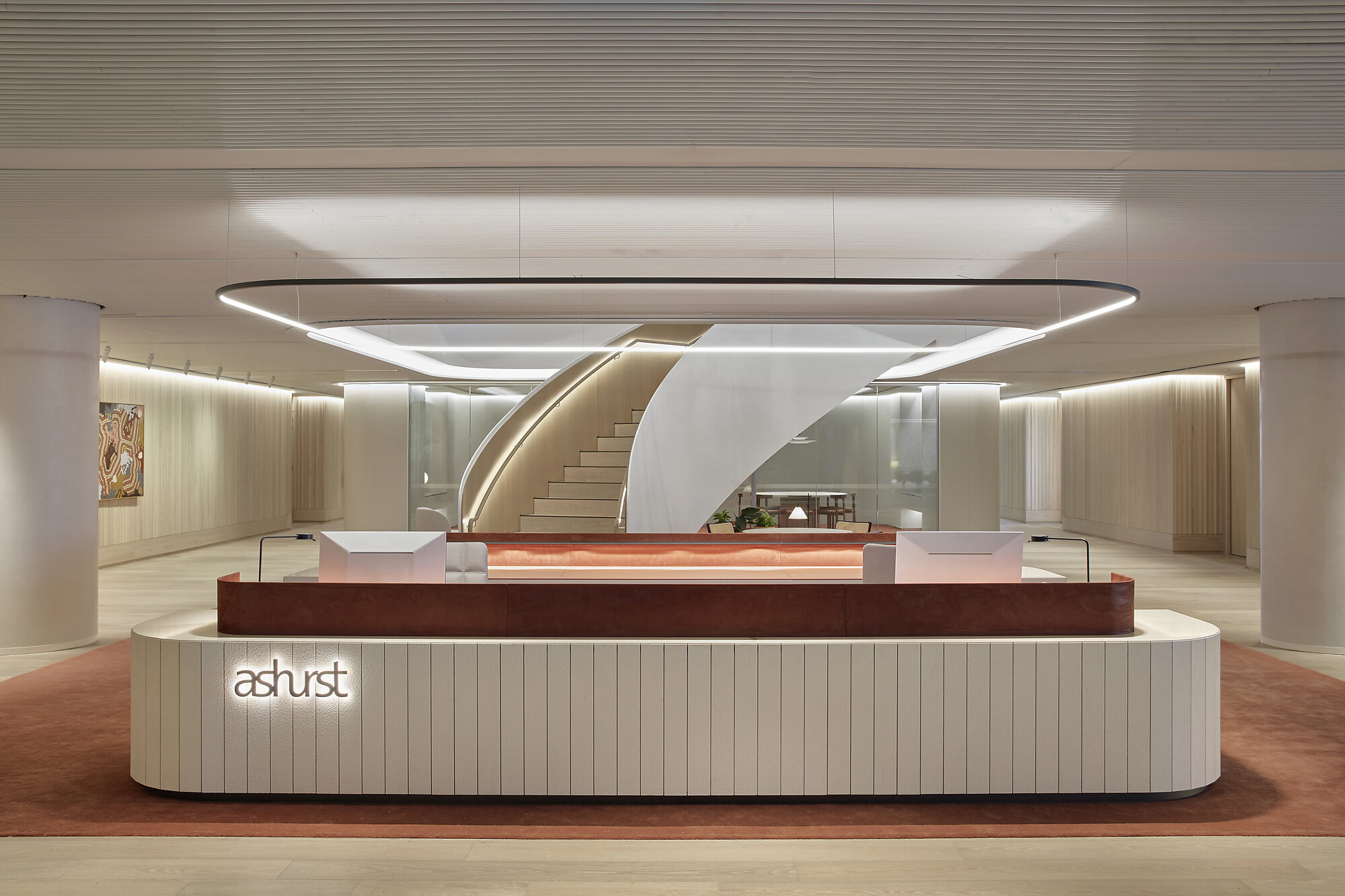 Interior photograph of Ashurst by Sean Fennessy